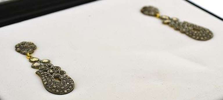 Dangle Diamond Earrings