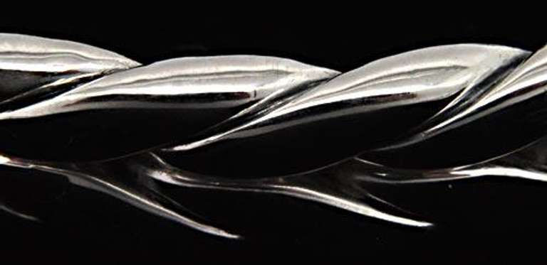 David Yurman Sterling Silver Chevron Cuff