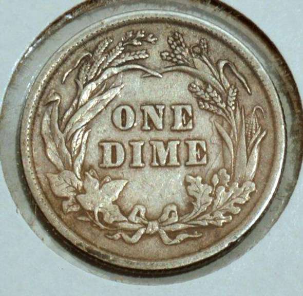 1894 Barber Dime