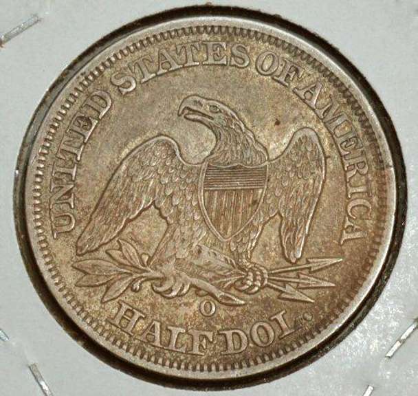 1854-O Liberty Seated Half Dollar