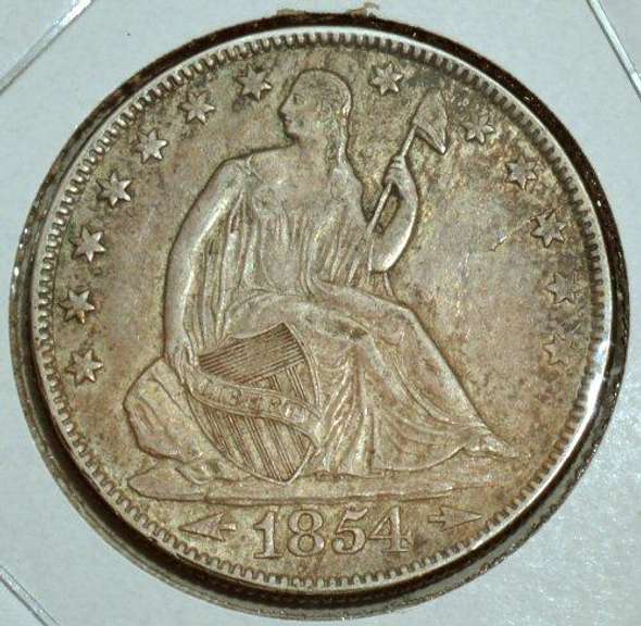 1854-O Liberty Seated Half Dollar