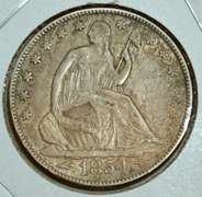 1854-O Liberty Seated Half Dollar