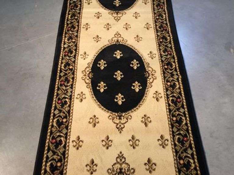 Classic French Euro Abossan  Design 8ft Area Runner