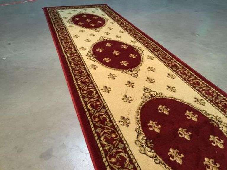 Classic French Euro Abossan  Design 8ft Area Runner