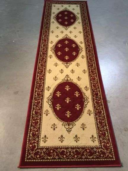 Classic French Euro Abossan  Design 8ft Area Runner