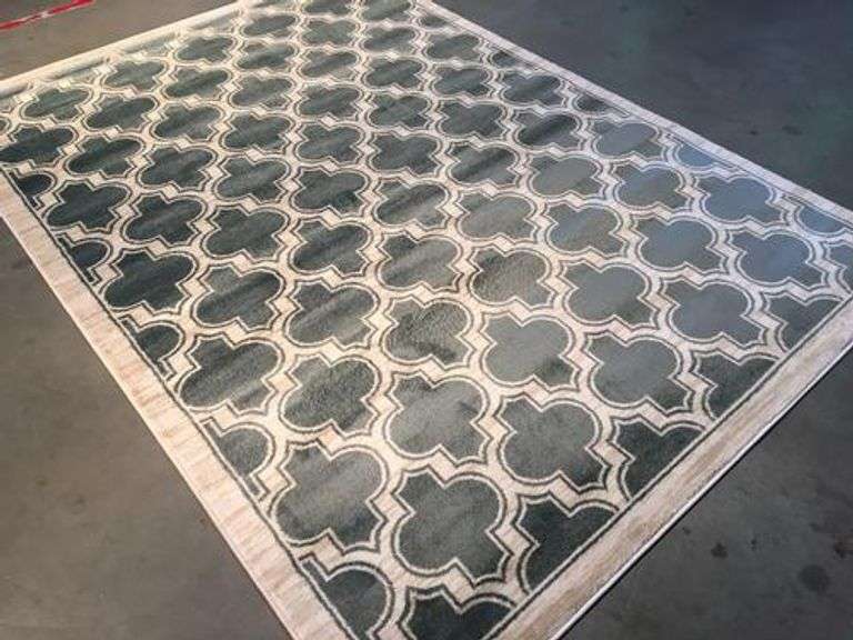 Trendy And Fashion Lattice Design Area Rug 8X11