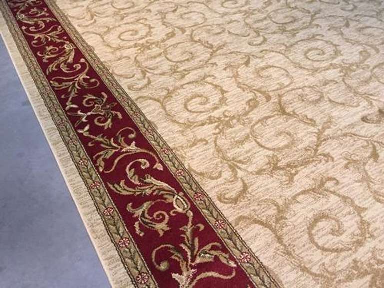 Decorative French Solid Design Area Rug 8X10