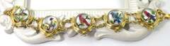 Fabulous 14K Essex Crystal Bird Bracelet