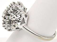 ANTIQUE STYLE LADIES 1.5 CTW DIAMOND RING.