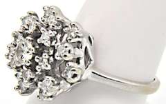 ANTIQUE STYLE LADIES 1.5 CTW DIAMOND RING.