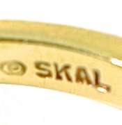 Nicely Designed 14K Jade Ring