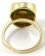 Nicely Designed 14K Jade Ring