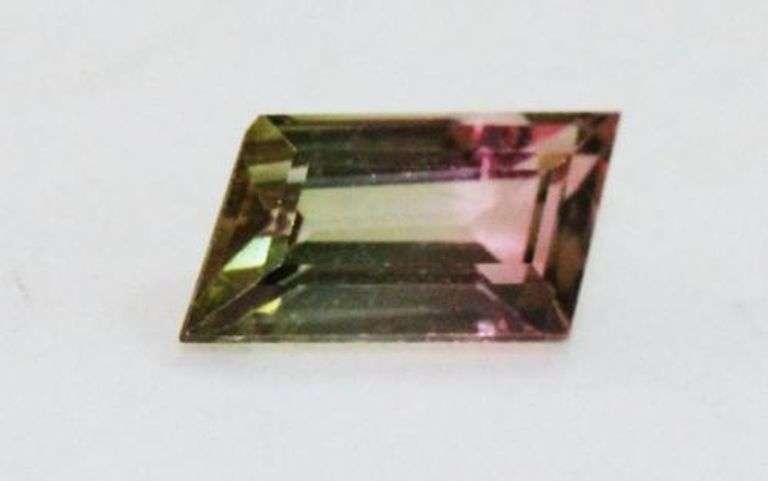 Natural Multi-color Tourmaline - 0.80 ct.