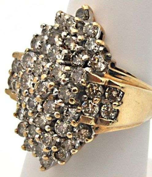 3.5 Carat Diamond Ring in 14kt Gold