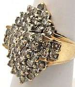3.5 Carat Diamond Ring in 14kt Gold