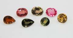 Natural Tourmaline - Lot of 7 pieces