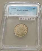 1904 Liberty V Nickel, ICG MS-65, very attractive, GEM