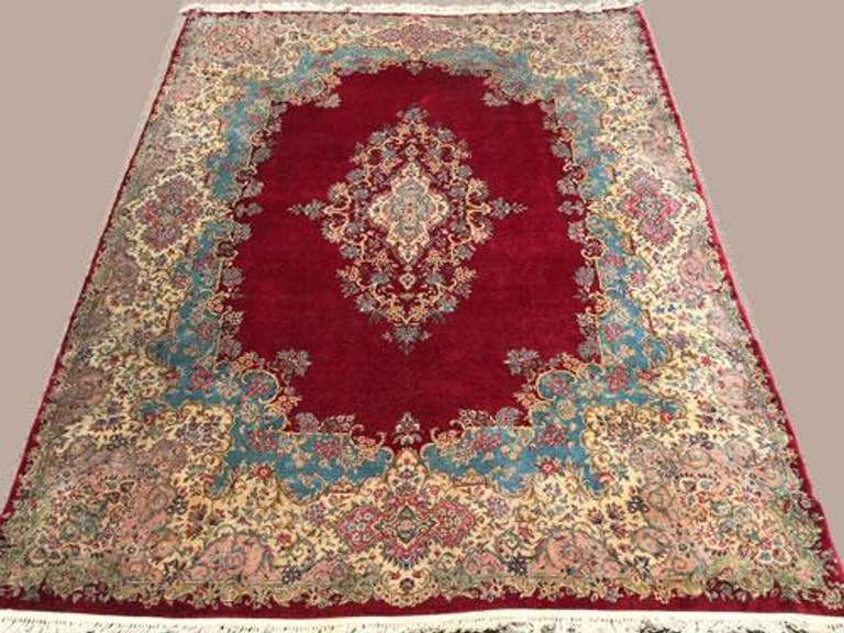 Darling Fine Hand Woven Vintage Royal Persian Kerman
