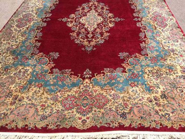 Darling Fine Hand Woven Vintage Royal Persian Kerman