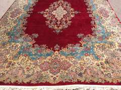 Darling Fine Hand Woven Vintage Royal Persian Kerman