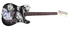 Red Hot Chili Peppers Facsimile Autographed Custom Graphics Guitar