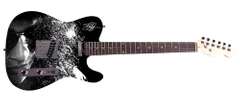 Guns N Roses Slash Facsimile Autographed Custom Graphics Guitar