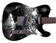 Guns N Roses Slash Facsimile Autographed Custom Graphics Guitar