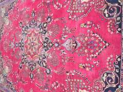 Quite Mesmerizing Semi Antique Persian Tabriz 12.7x9.10