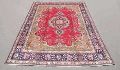 Extremely Gorgeous Semi Antique Persian Tabriz 13.2x9.8