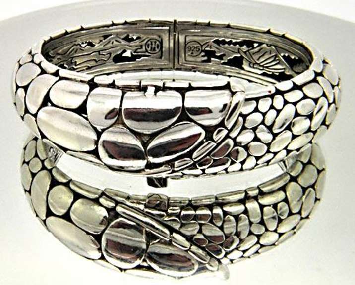 JOHN HARDY WIDE KALI BANGLE OVERLAP
