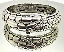 JOHN HARDY WIDE KALI BANGLE OVERLAP