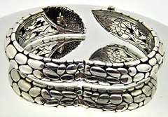 JOHN HARDY WIDE KALI BANGLE OVERLAP
