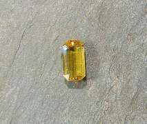 Brilliant Natural Golden Sapphire - 1.23 cts.