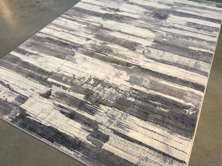 Stunning Designer Contemporary Carved Area Rug 6X8