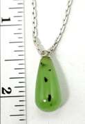 Intriguing 14K Jade Necklace