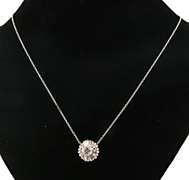 Superb Multi Diamond Pendant Necklace