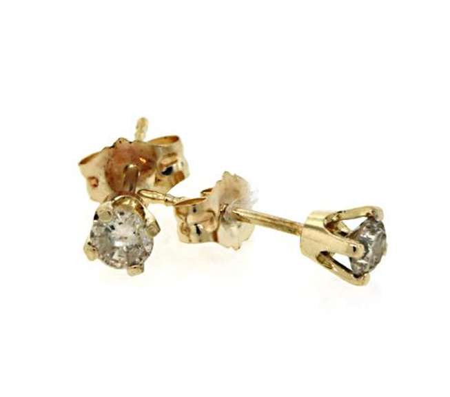 Petite Diamond Stud Earrings