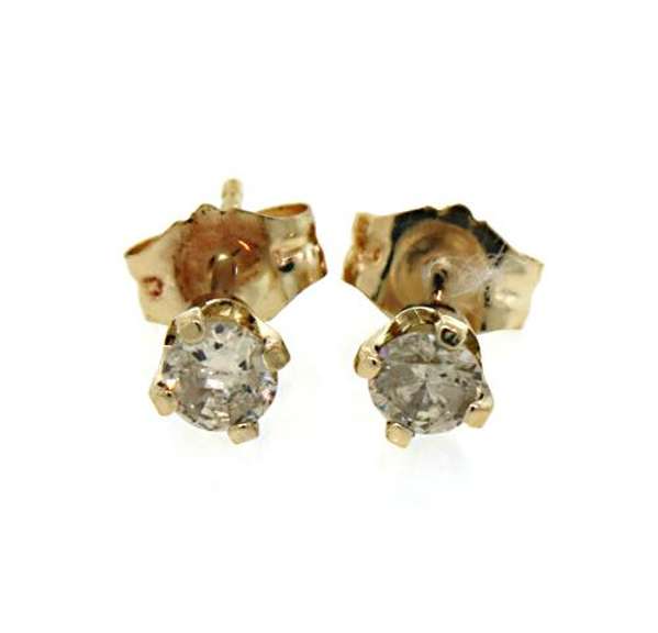 Petite Diamond Stud Earrings