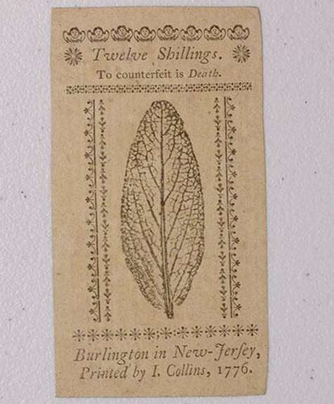 Very Near Unc March 25 1776 Colonial New Jersey 12 Shilling Note