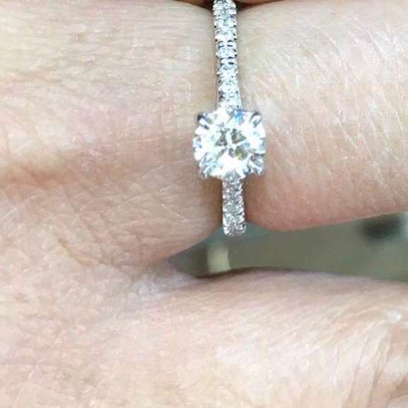 Stunning 14kt Gold 1.25+ CTW Diamond Engagement Ring