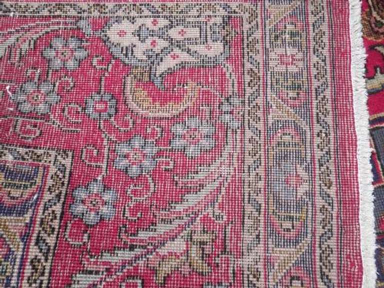 Highly Intricate Semi Antique Persian Tabriz 11x8.1