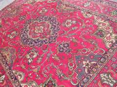 Highly Intricate Semi Antique Persian Tabriz 11x8.1