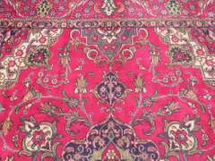 Highly Intricate Semi Antique Persian Tabriz 11x8.1
