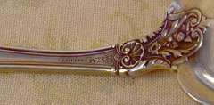 Unusual Gorham Old Baronial Sterling Macaroni Server