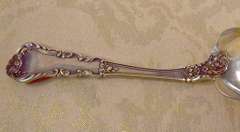 Unusual Gorham Old Baronial Sterling Macaroni Server