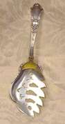 Unusual Gorham Old Baronial Sterling Macaroni Server