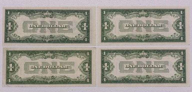 AU/BU 1928A & B $1 Silver Cert Lot