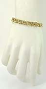 Heavy Classic 14K Charm Bracelet