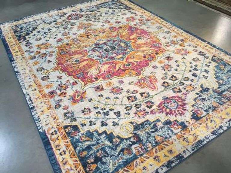 Magnificent Vintage Reproduction Design Area Rug 8X11