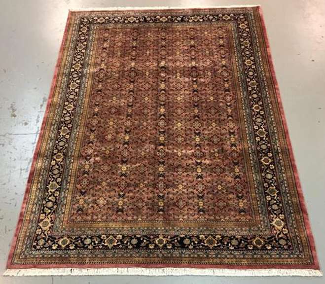 Handmade Indo Herati 8.1x11.11